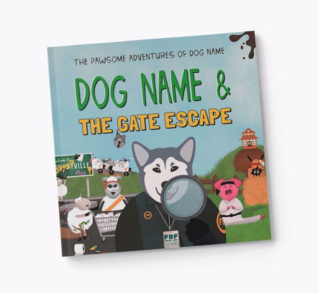 Personalised Adventure Book: Your Dog & The Gate Escape